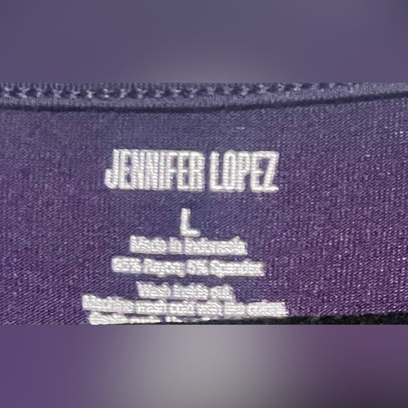 Jennifer Lopez Navy Top - Picture 2 of 4